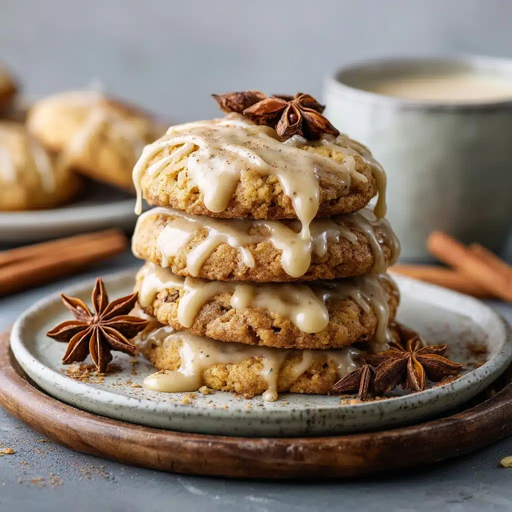 Espresso Chai Cookies with Maple Cinnamon Icing Recipe