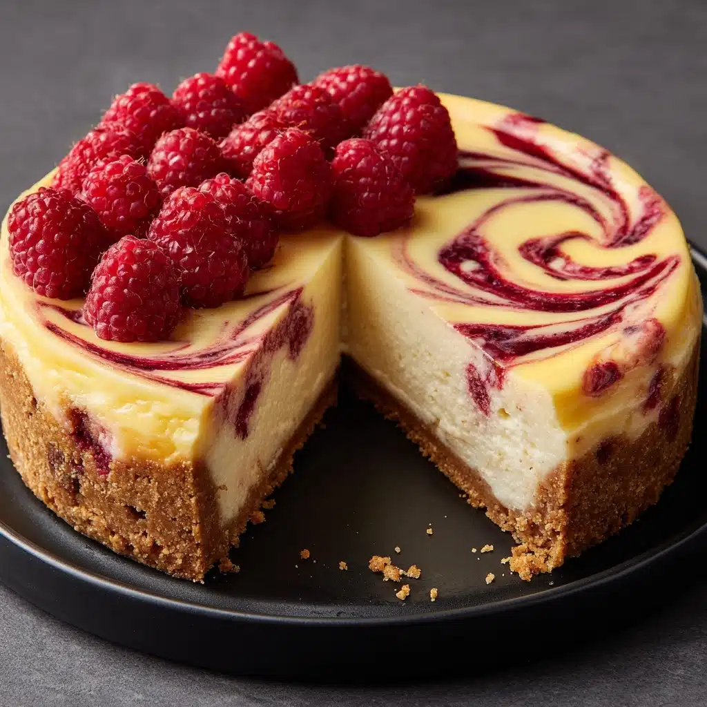 Lemon Raspberry Cheesecake Recipe - Recipe Image