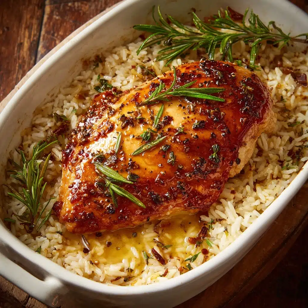 Oven-Baked Chicken and Rice Recipe - Recipe Image