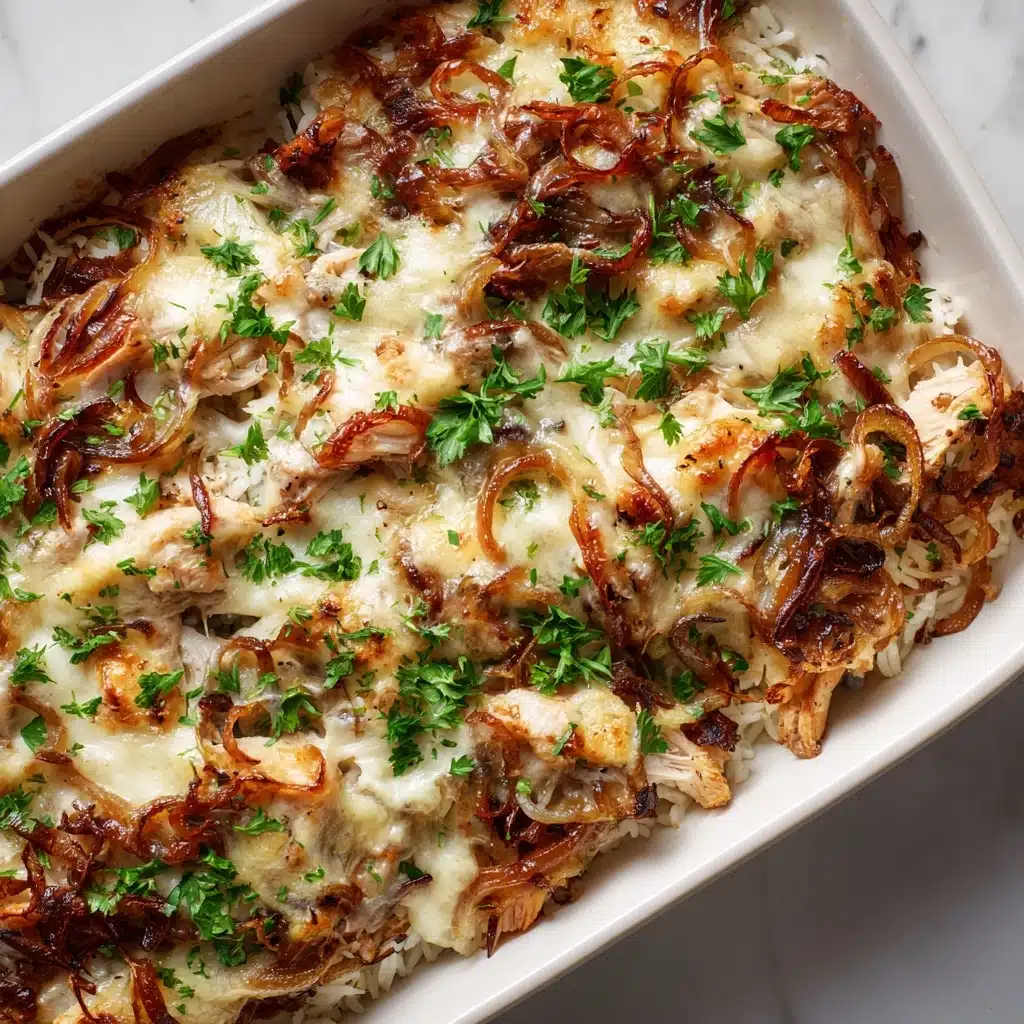 French Onion Chicken & Rice Recipe - Recipe Image
