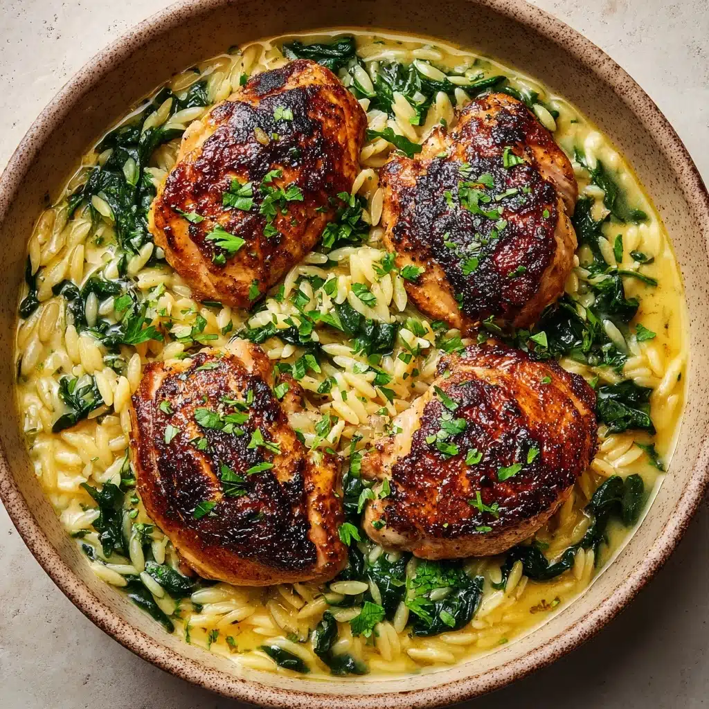 Boursin Orzo with Chicken Recipe - Recipe Image
