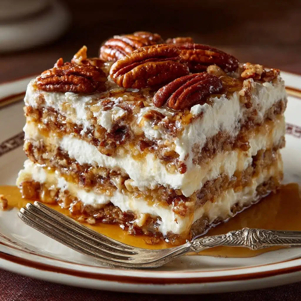 Decadent Pecan Pie Lasagna Recipe - Recipe Image