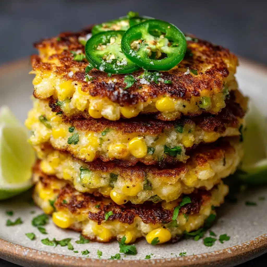 Mexican Corn Cakes with Jalapeño & Lime Recipe - Recipe Image