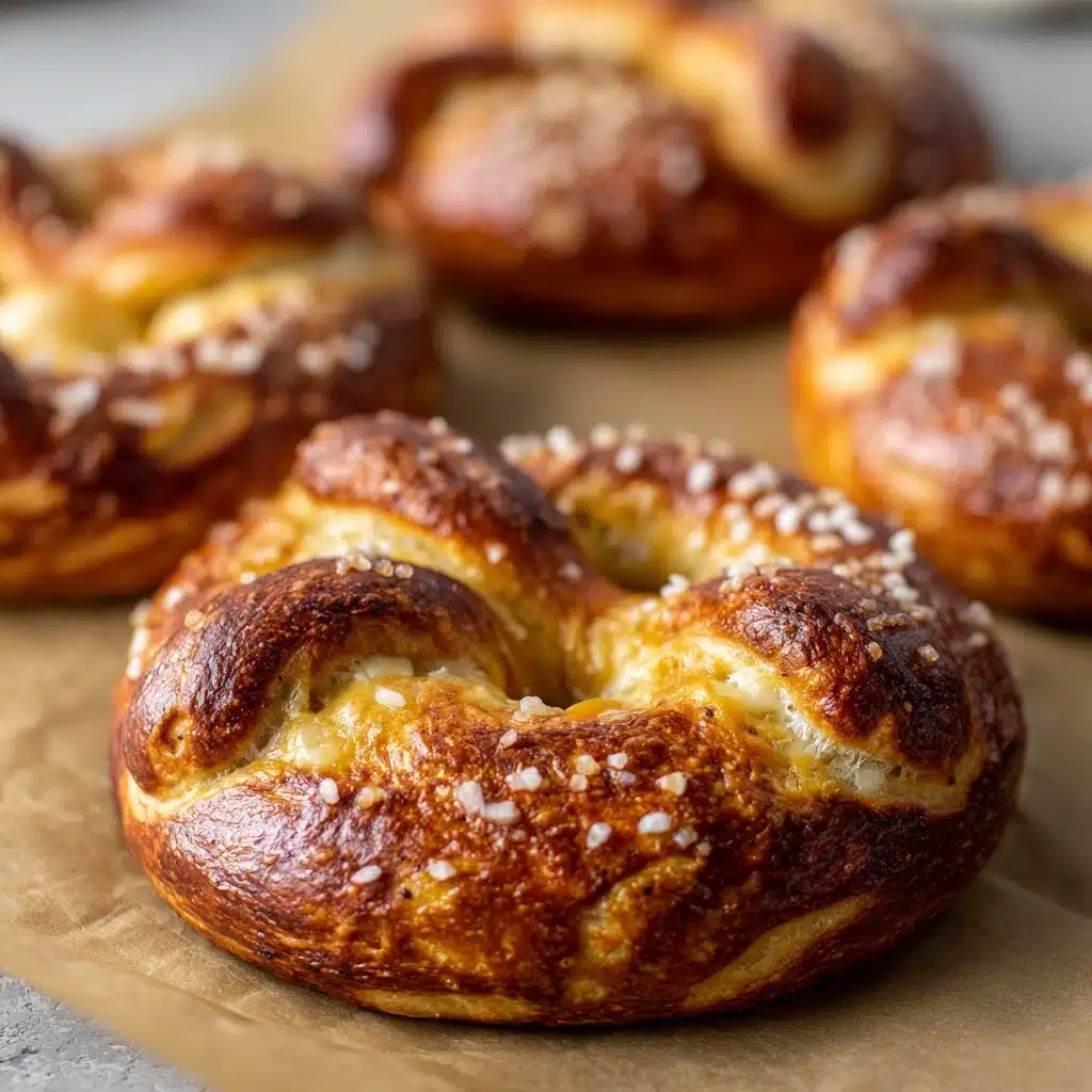 Cheese-Stuffed Pretzels Recipe - Recipe Image