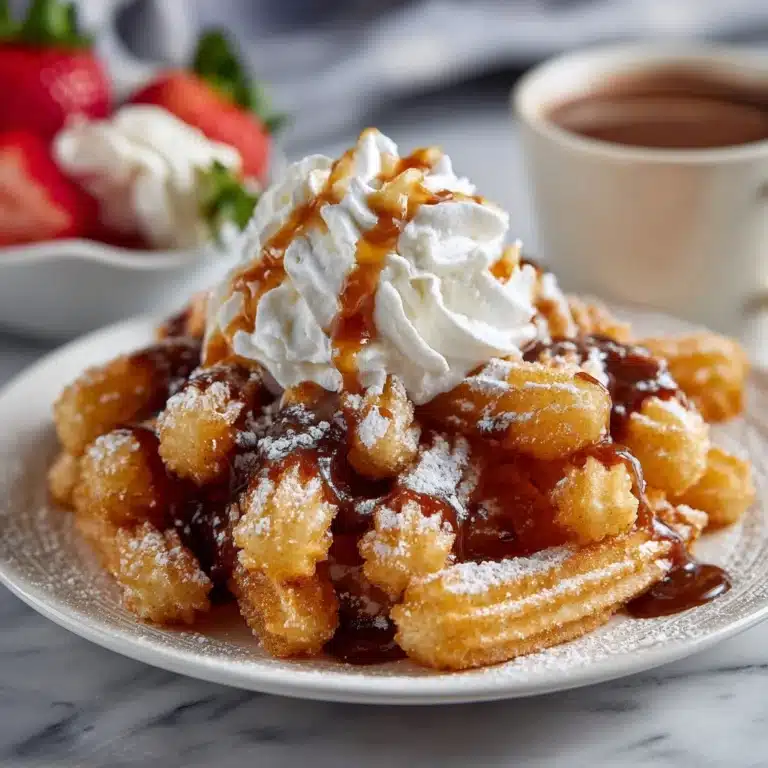 Easy Funnel Cake Fries Recipe