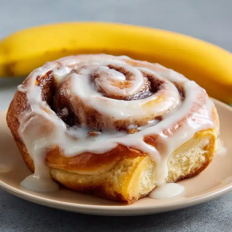 Banana Bread Cinnamon Rolls Recipe