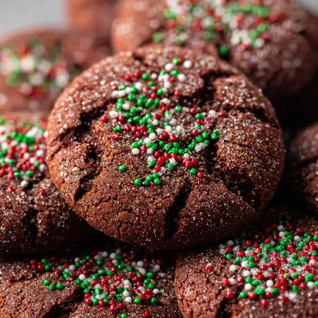Chocolate Sugar Cookies Recipe - Recipe Image