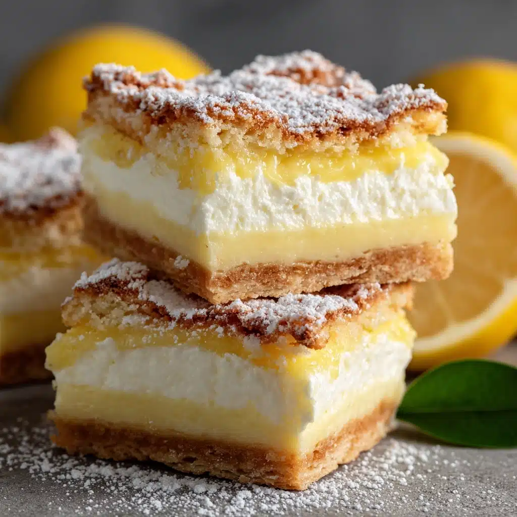 Lemon Cream Cheese Bars Recipe - Recipe Image