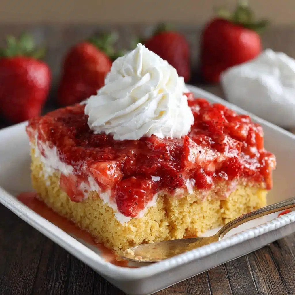 Strawberry Cheesecake Dump Cake Recipe - Recipe Image
