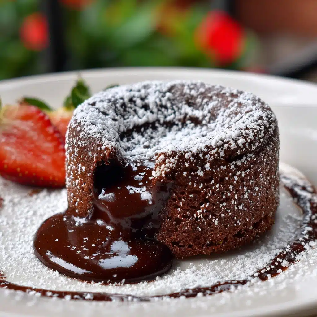 Air Fryer Lava Cake Recipe - Recipe Image