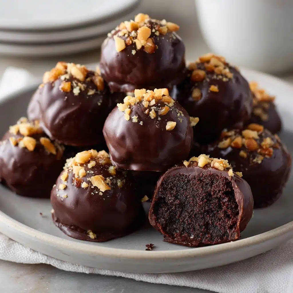 No-Bake Brownie Bites Recipe - Recipe Image