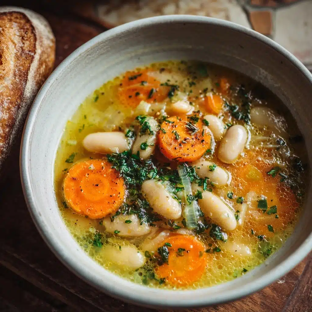 Great Northern Bean Soup with Carrots Recipe - Recipe Image