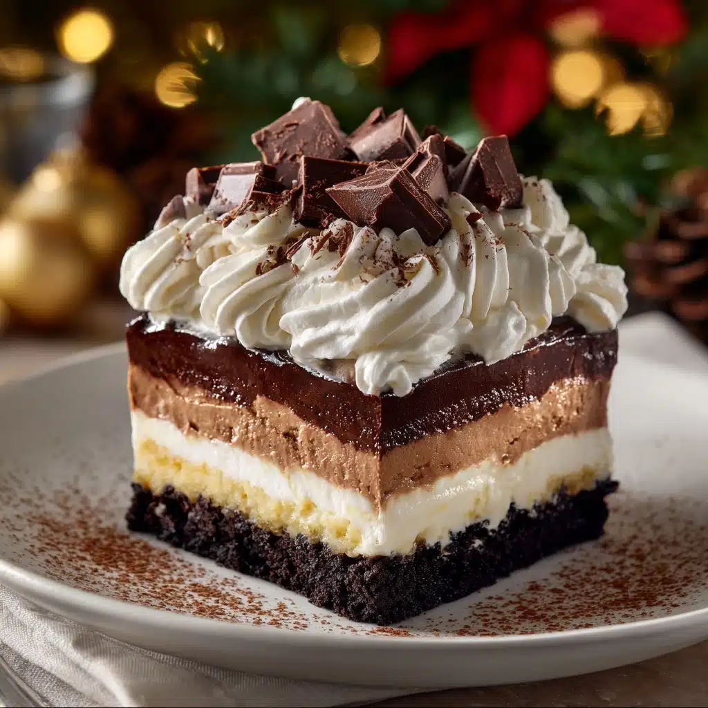 Hot Chocolate Lasagna Recipe - Recipe Image
