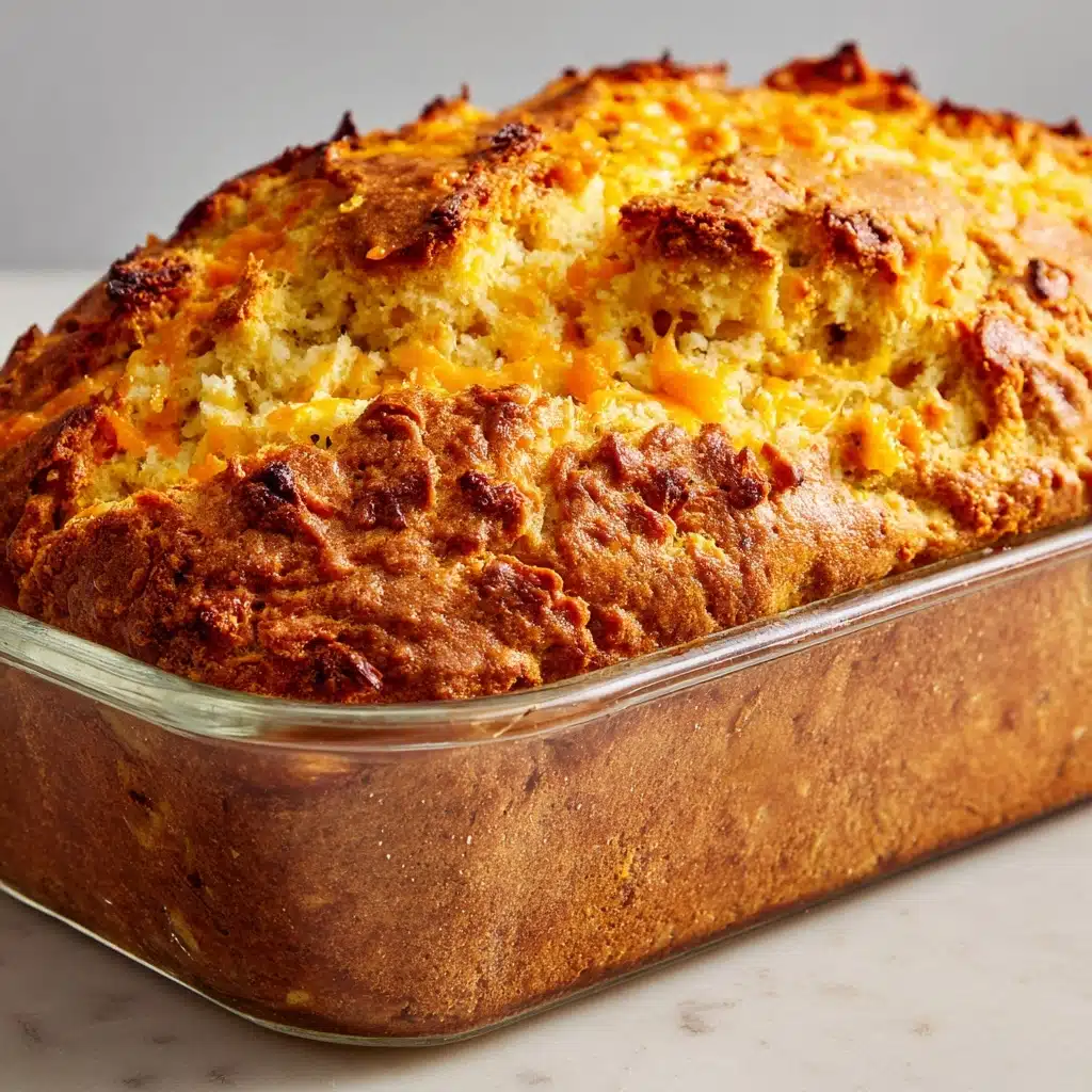 Easy Cheddar Cheese Bread Recipe - Recipe Image