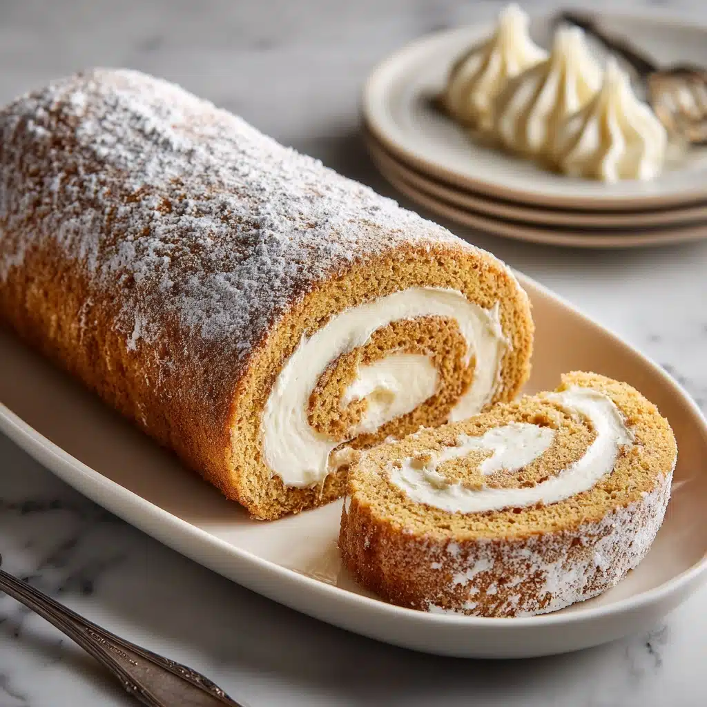 Classic Pumpkin Roll Recipe - Recipe Image