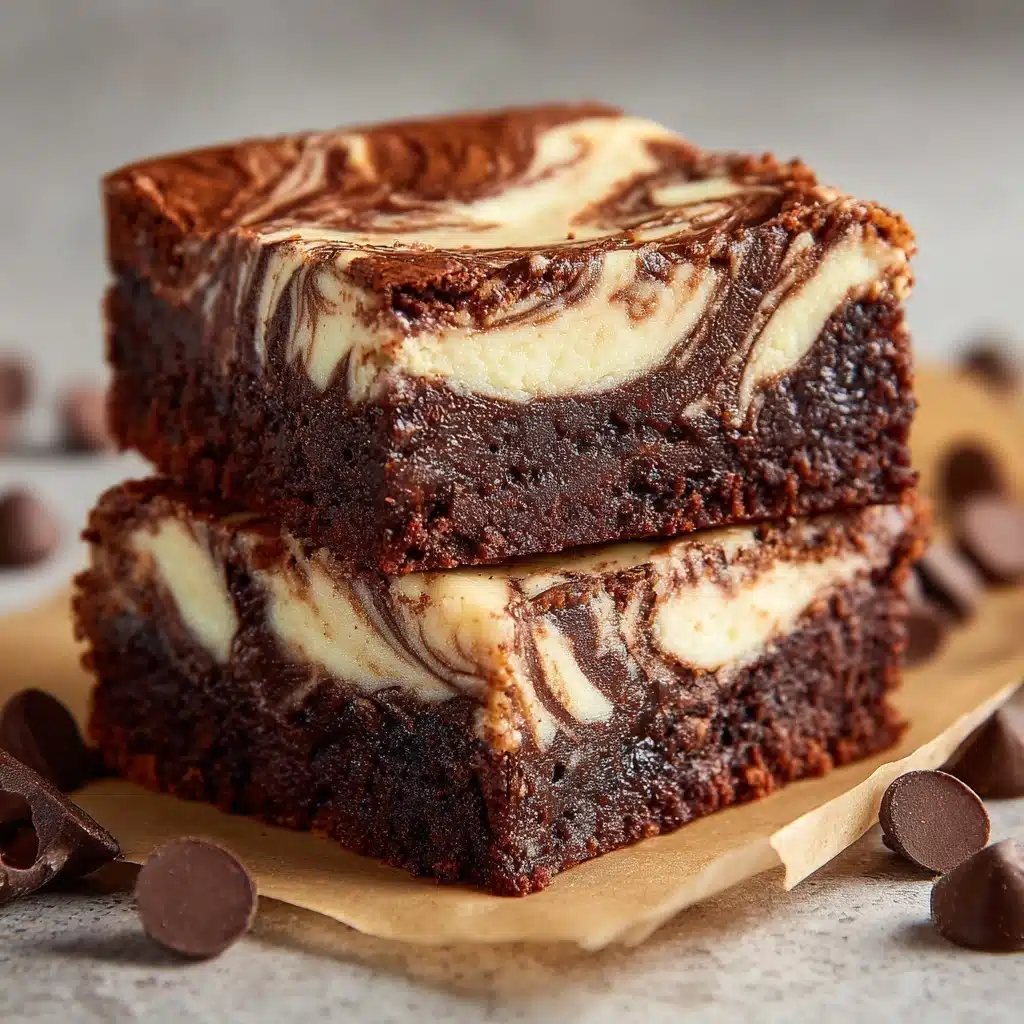 Cream Cheese Brownies Recipe - Recipe Image