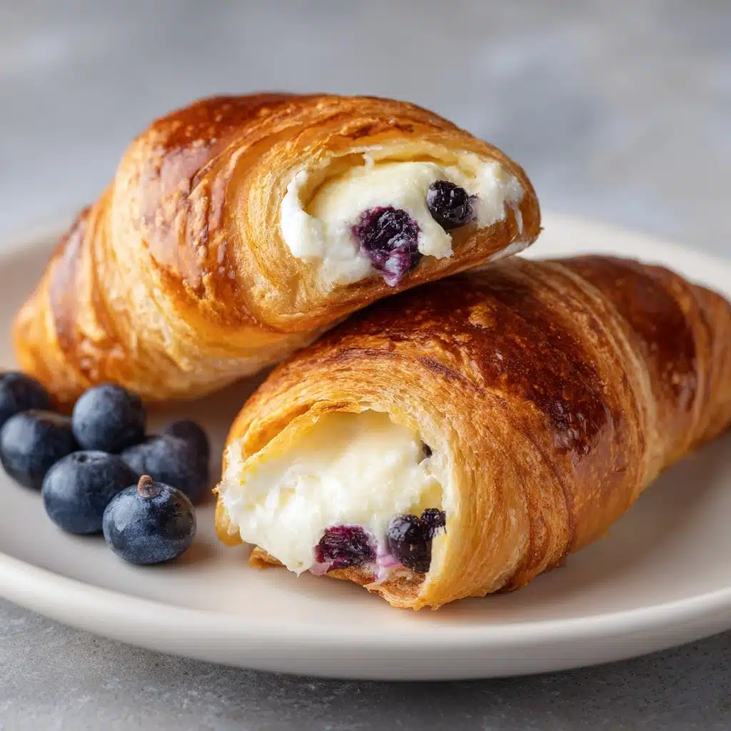 Blueberry Cheesecake Rolls Recipe - Recipe Image