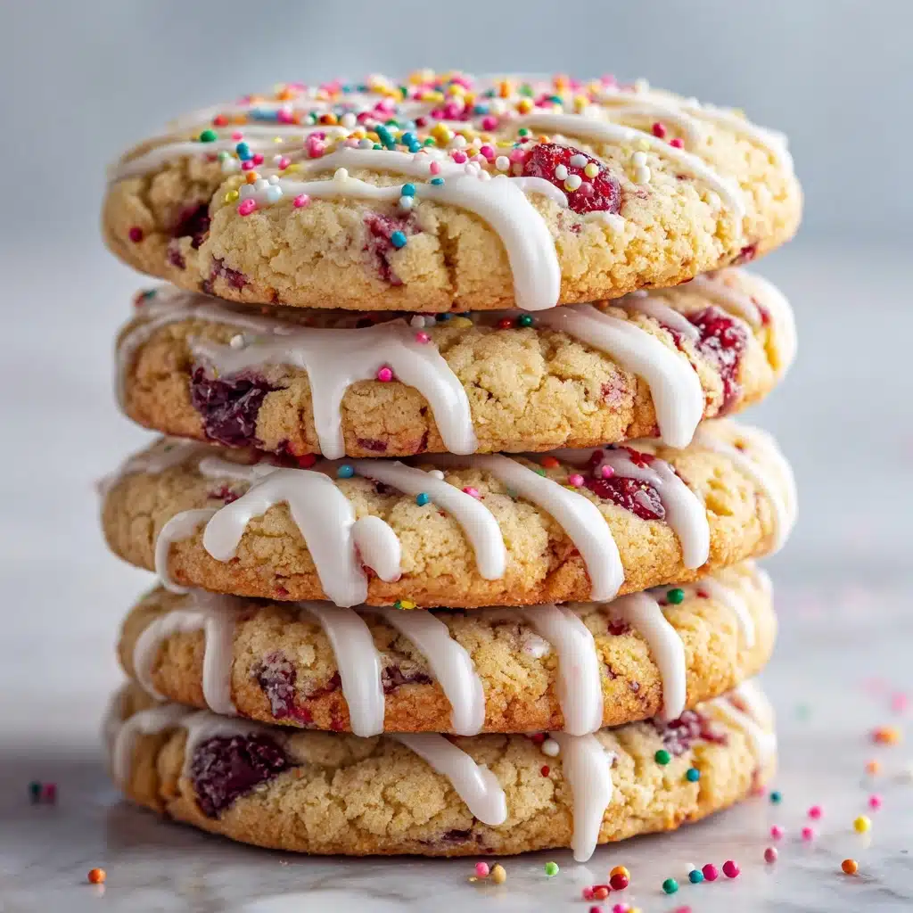Strawberry Pop Tart Cookies Recipe - Recipe Image