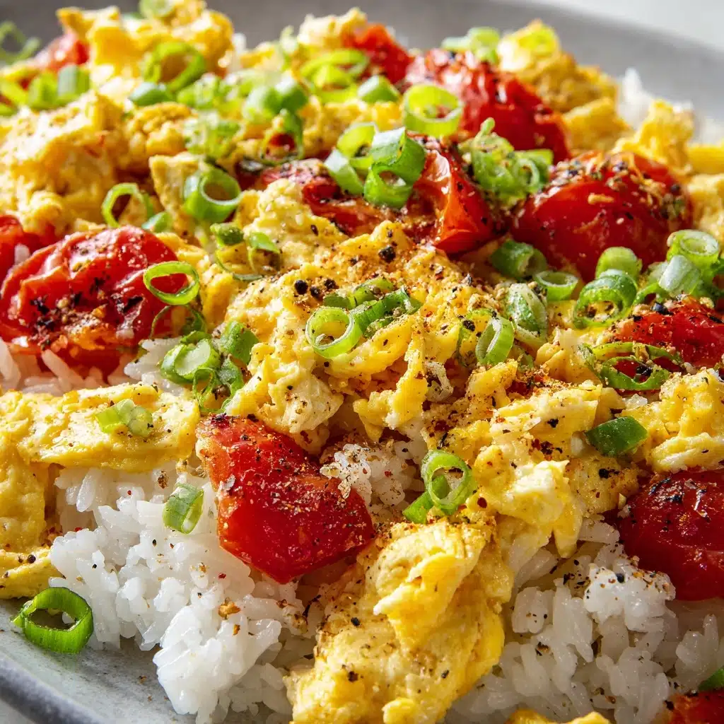 Simple Egg Fried Rice Recipe - Recipe Image