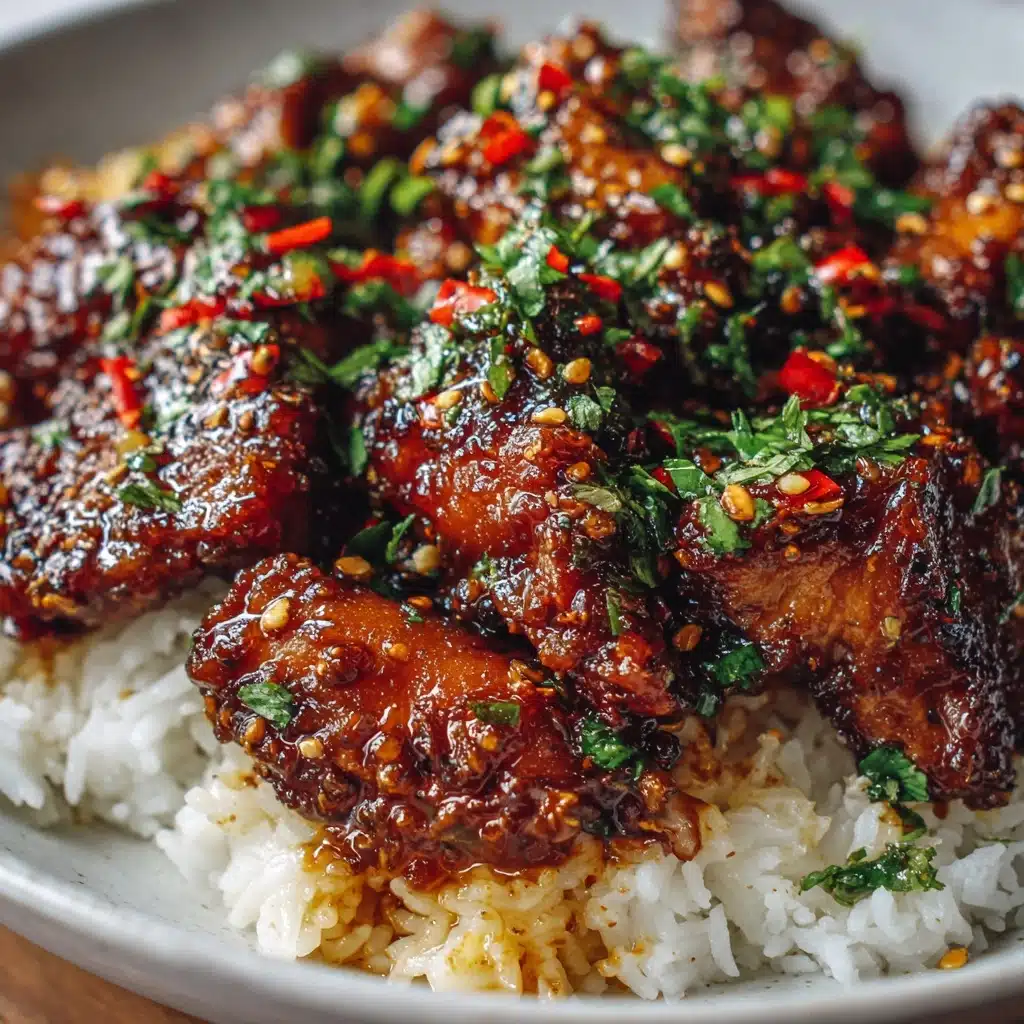 Honey Garlic Chicken Recipe - Recipe Image