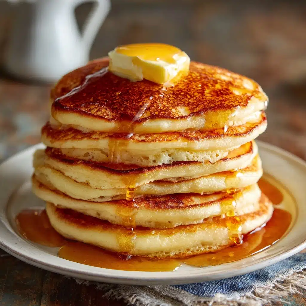 Easy Homemade Pancake Recipe - Recipe Image