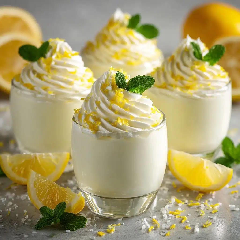 Easy Lemon Mousse Recipe - Recipe Image