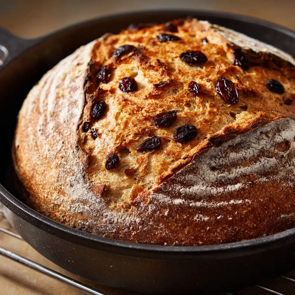 No Knead Cinnamon Raisin Bread Recipe - Recipe Image