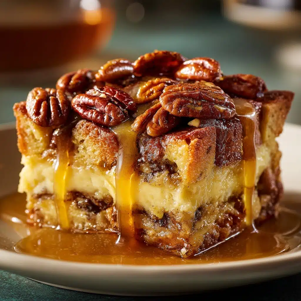Pumpkin Praline Bread Pudding Recipe