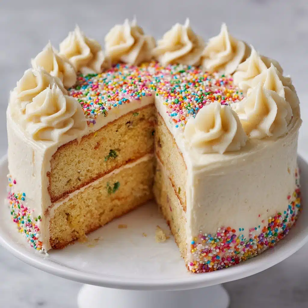 Homemade Vanilla Cake Recipe - Recipe Image