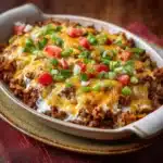 Baked Taco Dip Recipe