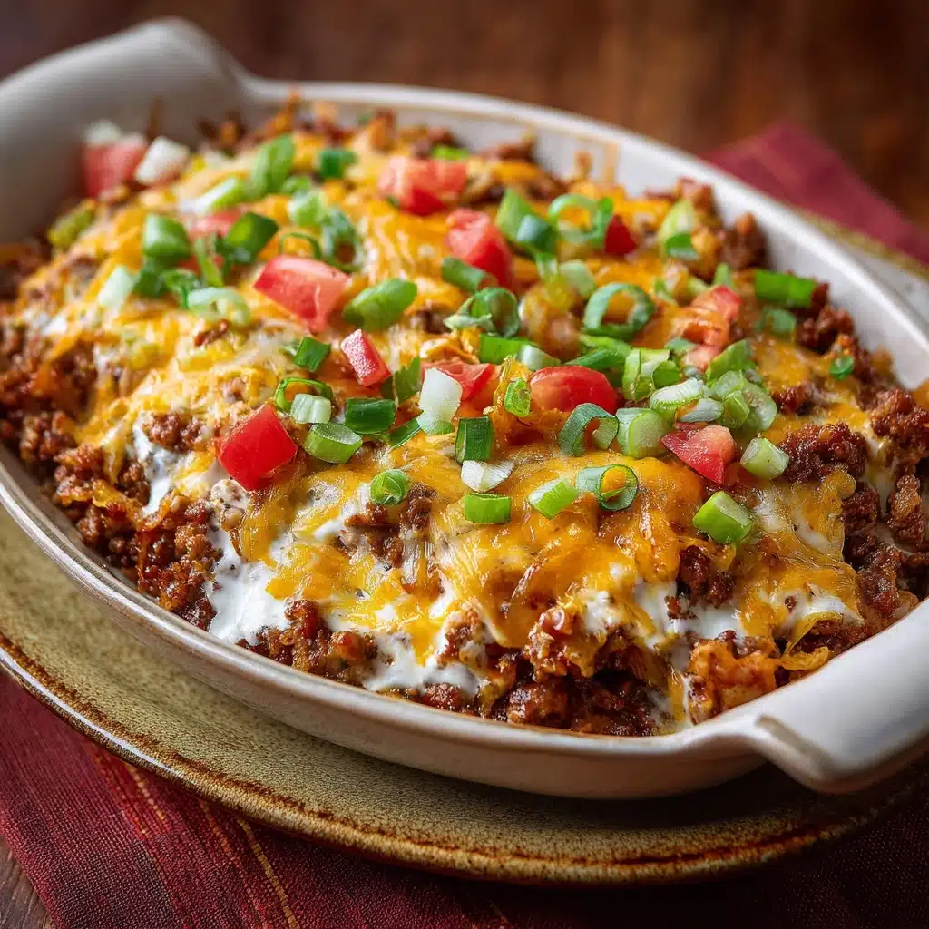 Baked Taco Dip Recipe