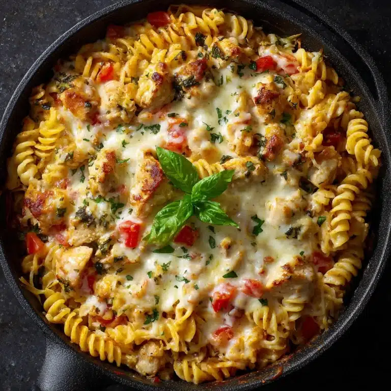 One-Pot Chicken Parmesan Pasta Recipe