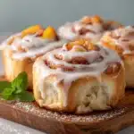 Peachy Cinnamon Rolls Recipe