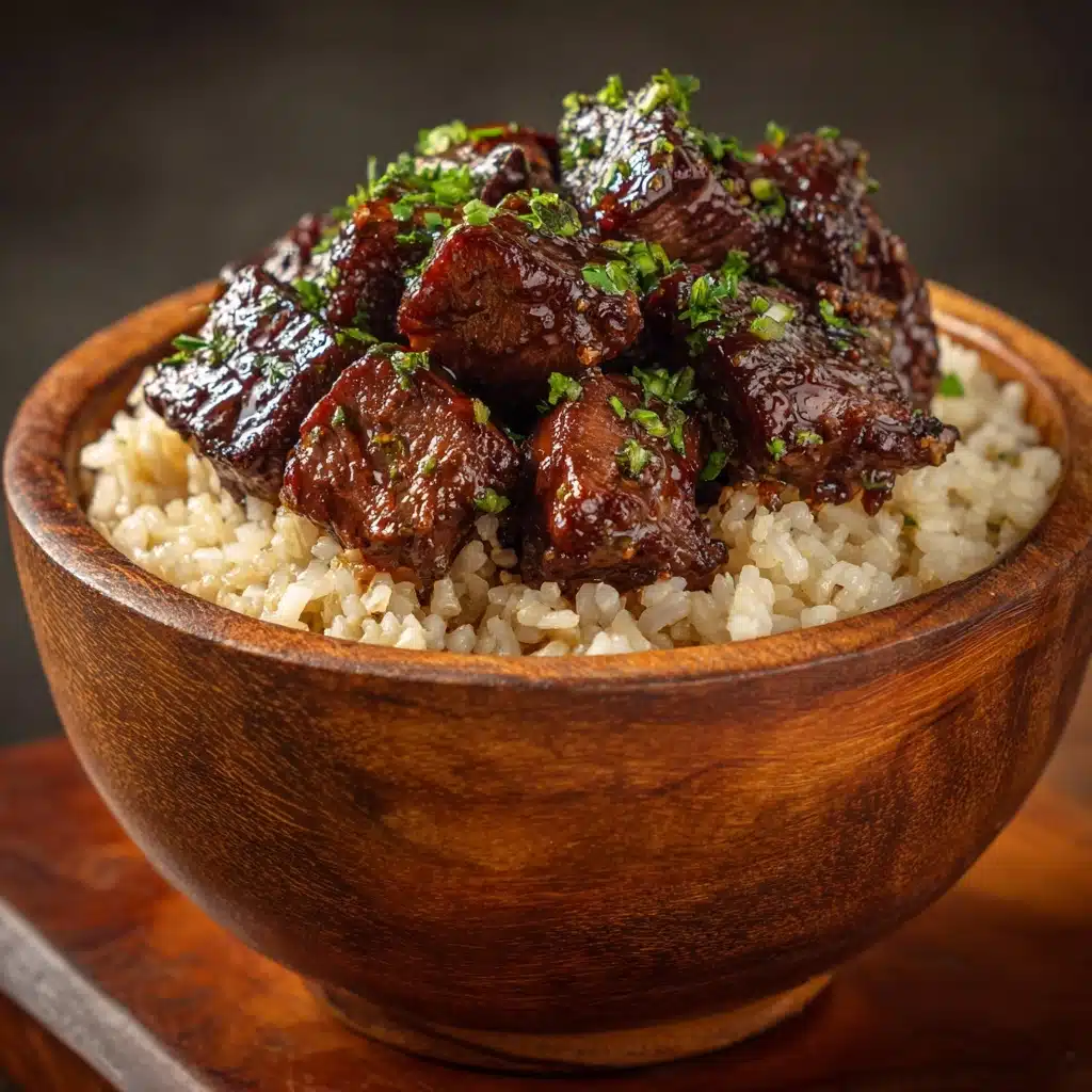Beef Tips and Rice Recipe - Recipe Image