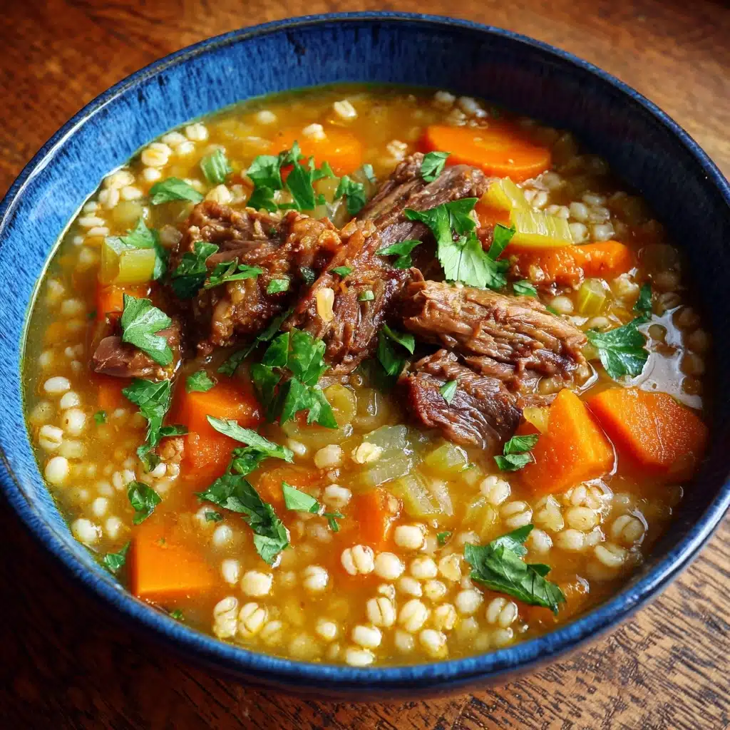 Hearty Beef and Barley Soup Recipe - Recipe Image