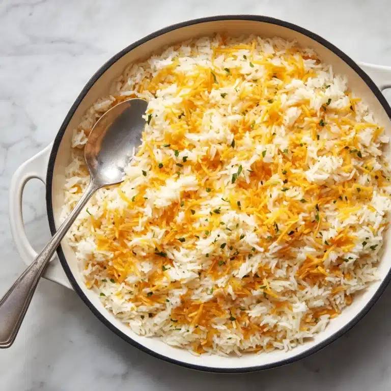 Cheesy Rice Recipe