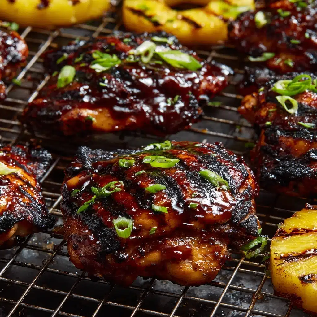 Hawaiian Grilled Teriyaki Chicken Recipe - Recipe Image