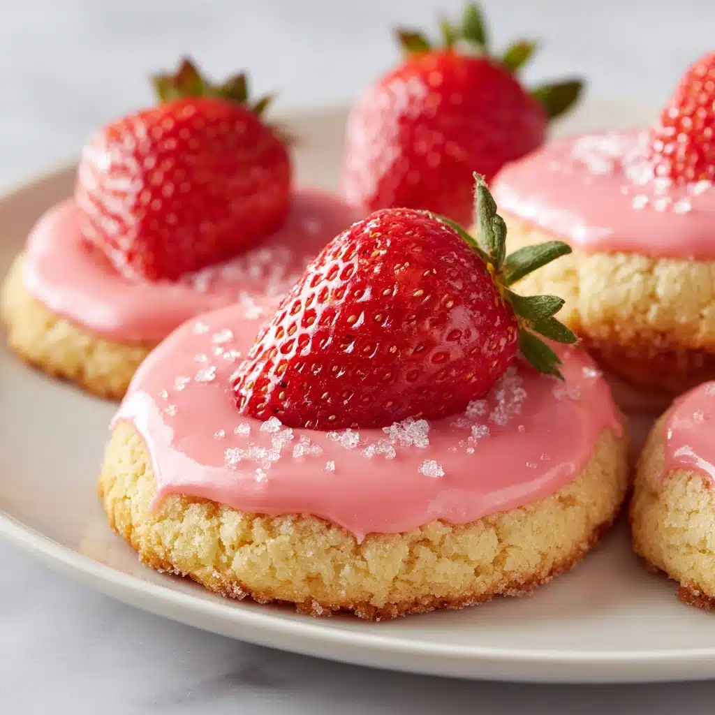 Strawberry Sugar Cookies Recipe - Recipe Image