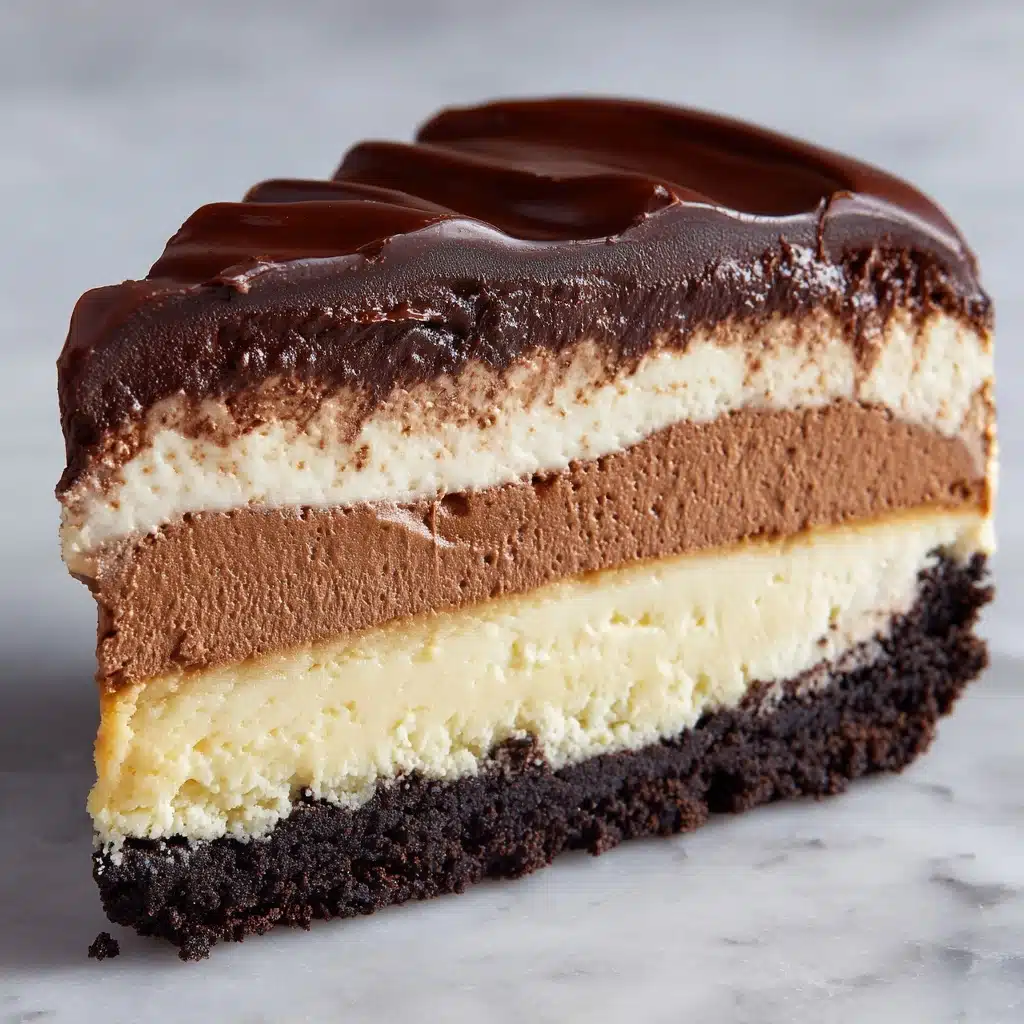 Chocolate Mousse Cheesecake Recipe - Recipe Image