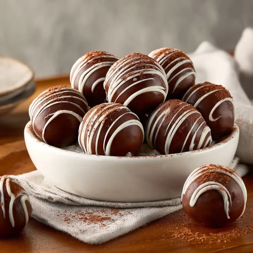 Dark Chocolate Coffee Truffles Recipe - Recipe Image