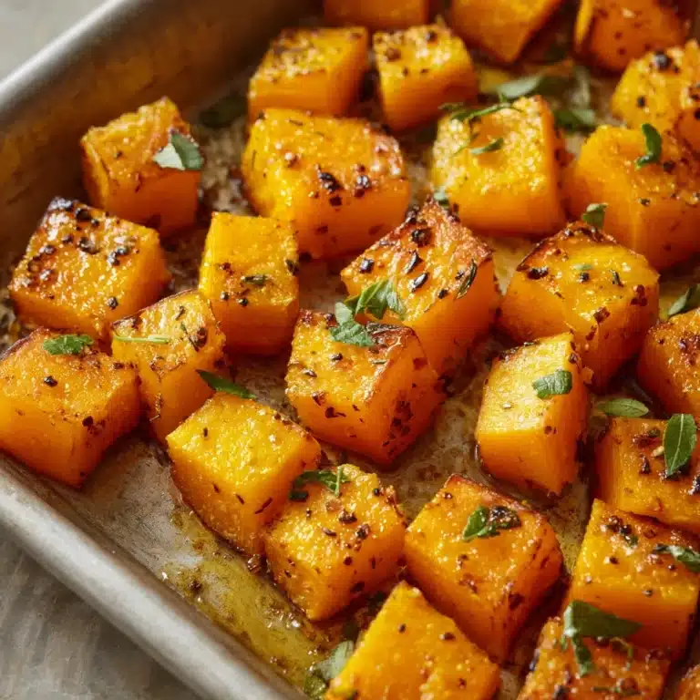 Honey Roasted Butternut Squash Recipe