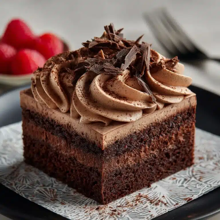 Chocolate Mousse Cake Recipe