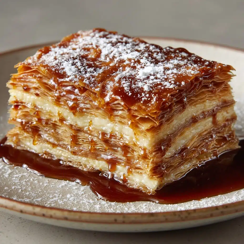 Apple Mille-Feuille with Vanilla Custard Recipe - Recipe Image