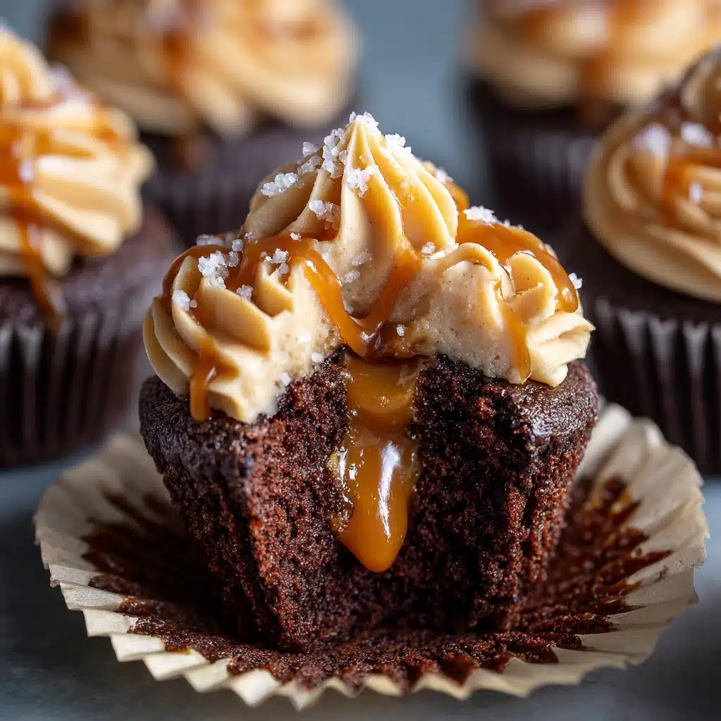 Irresistible Salted Caramel Lava Cupcakes Recipe