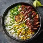 Street Corn Chicken Rice Bowl Recipe