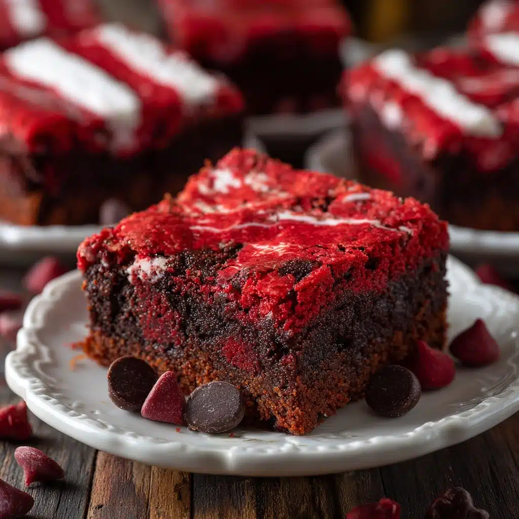Kiss Me Red Velvet Brownies Recipe