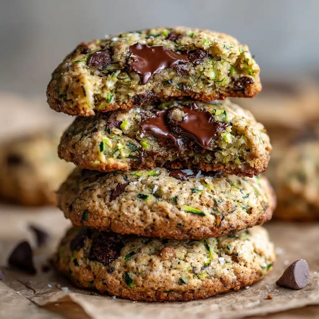Zucchini Oat Chocolate Chip Cookies Recipe