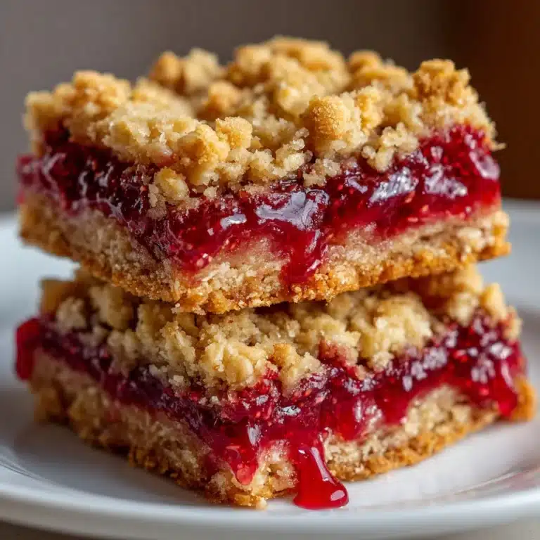 Strawberry Oatmeal Jam Bars Recipe