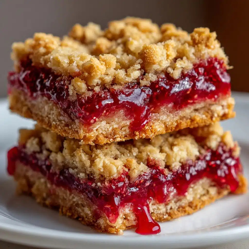 Strawberry Oatmeal Jam Bars Recipe