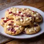 White Chocolate Cranberry Cookies Recipe